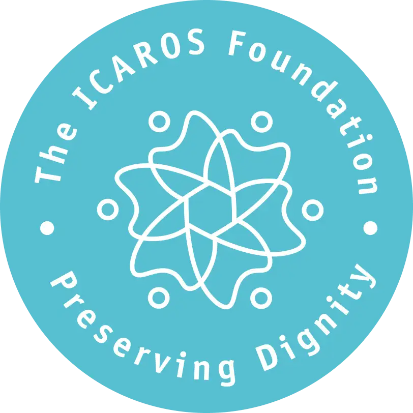 The ICAROS Foundation Preserving Dignity logo
